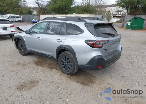 2024 Subaru Outback Onyx Edition from USA, damaged, VIN 4S4BTALC7R3133549